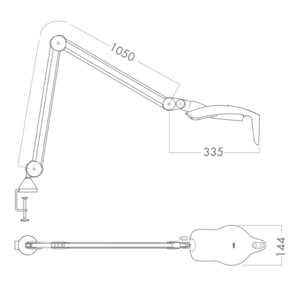 LHH LED mått