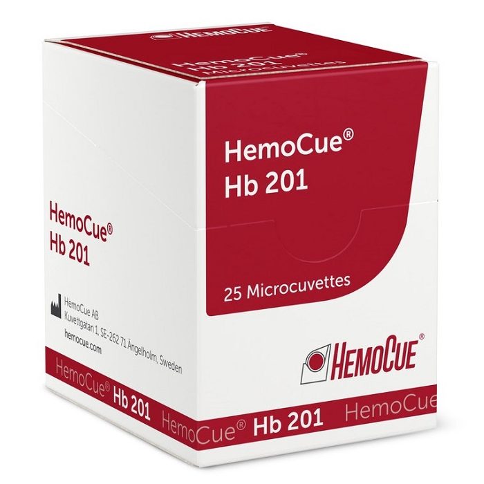 HemoCue HB 201 mikrokuvetter