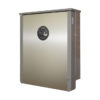 Skötbord Robust Aluminiumlaminat, vägghängt