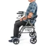 Rollator Victoria - Aluminium - Bild 4
