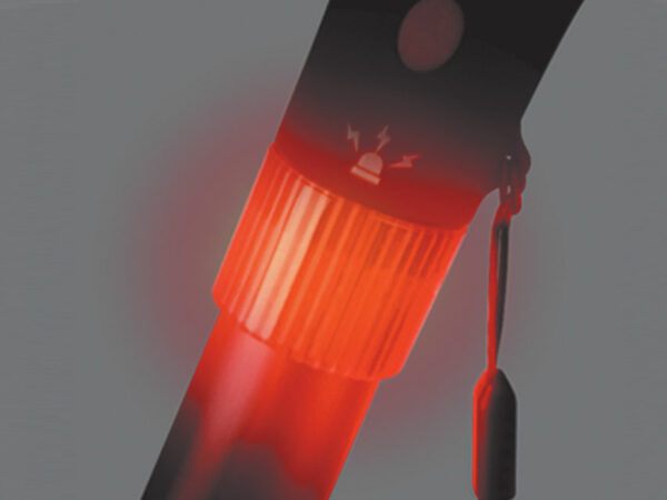 Käpp med LED-lampa, blinkljus och larm - Bild 3